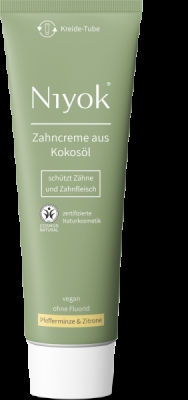 Niyok Zahncreme Pfefferminz Zitrone