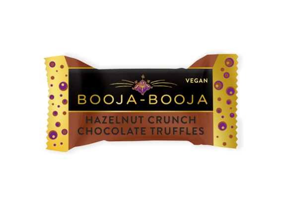 Booja-Booja HAZELNUT CRUNCH CHOCOLATE TRUFFLES