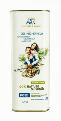MANI® MANI, 100% natives Olivenöl, bio