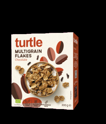 turtle Mehrkornflocken & Schokolade Bio + GF