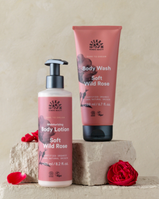 Urtekram Soft Wild Rose Moisturizing Body Lotion