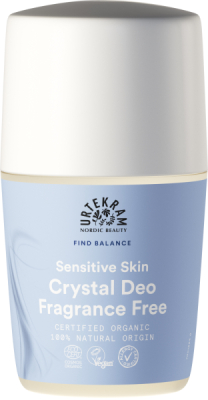 Urtekram Fragrance Free Sensitive Skin Crystal Deo
