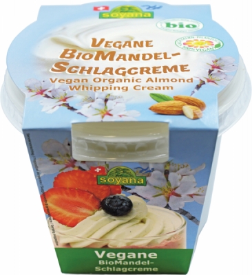 Mandel-Schlagcreme, vegan