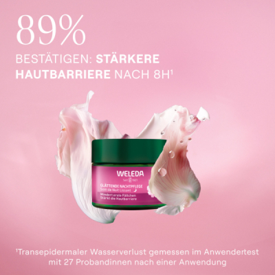Weleda Glättende Nachtpflege Wildrose &Weisser Tee
