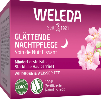 Weleda Glättende Nachtpflege Wildrose &Weisser Tee