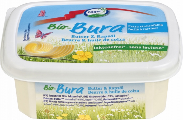 Bura, laktosefrei