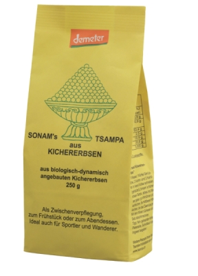 Sonams Sonam´s Tsampa aus Kichererbsen
