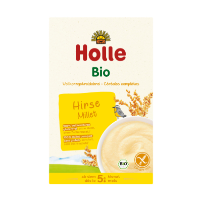 Holle Bio-Vollkorngetreidebrei Hirse
