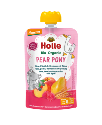 Holle Pear Pony - Birne, Pfirsich & Himbeere mit Dinkel