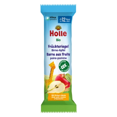 Holle Bio-Früchteriegel Birne-Apfel