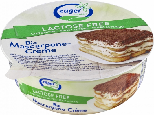 Mascarpone, laktosefrei