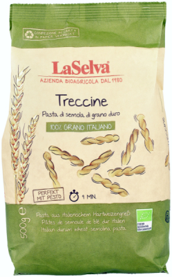 LaSelva Treccine - Teigwaren aus Hartweizengrieß