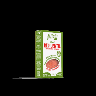 Felicia Bio Rote Linsen Risoni