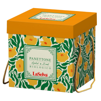 LaSelva Panettone Apfel-Zimt - Italienisches Hefegebäck