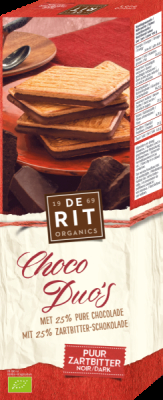 deRit Choco Duo´s, Zartbitter