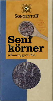Sonnentor Senfkörner schwarz ganz