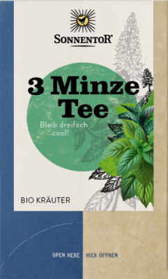 Sonnentor 3-Minze Tee