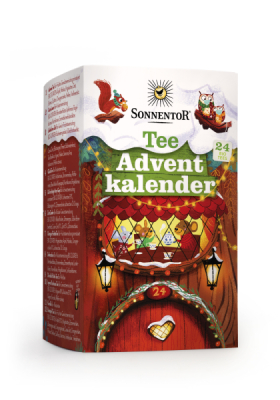 Sonnentor Tee Adventkalender 24 Aufgussbeutel