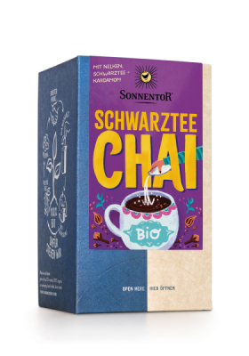Sonnentor Schwarztee Chai