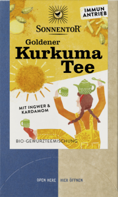 Sonnentor Goldener Kurkuma Tee
