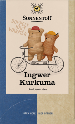 Sonnentor Ingwer Kurkuma Tee