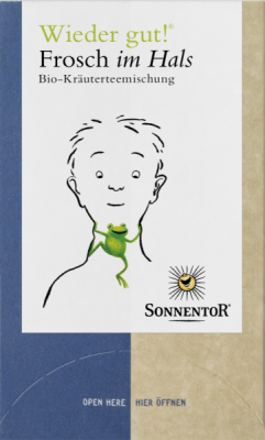 Sonnentor Frosch im Hals® Tee